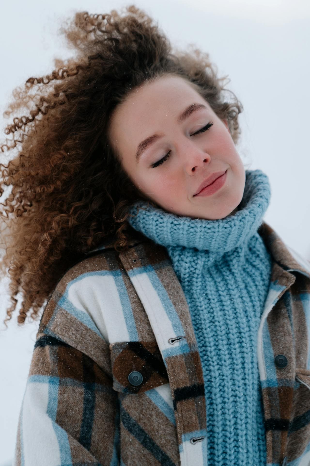 롱 터틀넥 니트 제품 컷